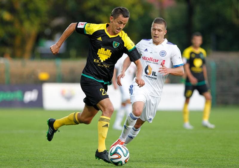 Football. I Liga. GKS Katowice - Wigry Suwalki. 01.08.2015