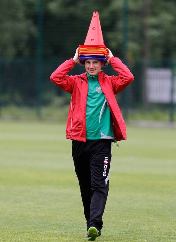 Football. GKS Katowice. Training. 28.05.2015