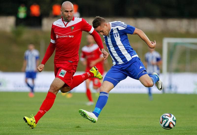 Football. I Liga. Zaglebie Sosnowiec - Wisla Plock. 02.08.2015