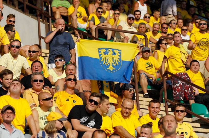 Football. I Liga. GKS Katowice - Zaglebie Sosnowiec. 08.08.2015