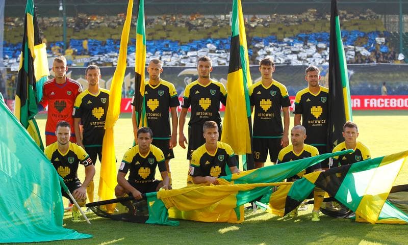 Football. I Liga. GKS Katowice - Zaglebie Sosnowiec. 08.08.2015
