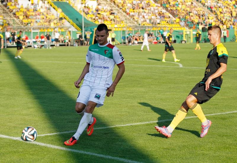 Football. I Liga. GKS Katowice - Zaglebie Sosnowiec. 08.08.2015