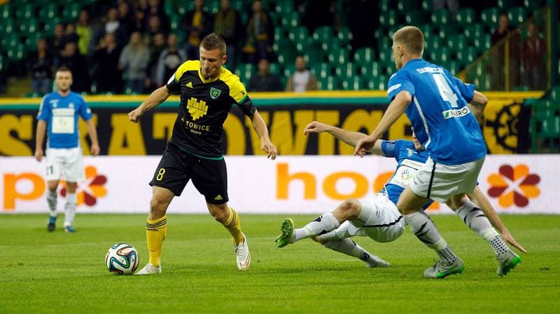 Football. I Liga. GKS Katowice - Sandecja Nowy Sacz. 11.09.2015