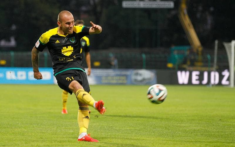 Football. I Liga. GKS Katowice - Sandecja Nowy Sacz. 11.09.2015