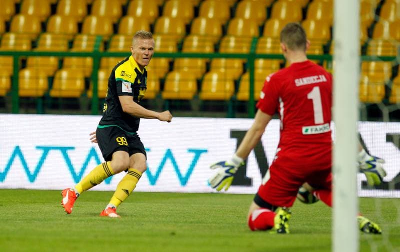 Football. I Liga. GKS Katowice - Sandecja Nowy Sacz. 11.09.2015