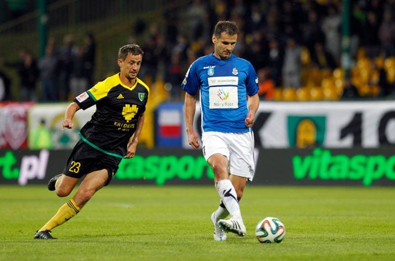 Football. I Liga. GKS Katowice - Sandecja Nowy Sacz. 11.09.2015