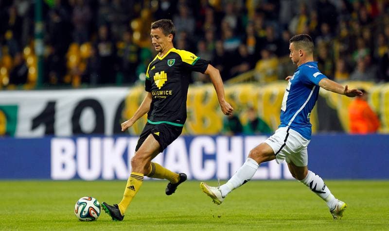 Football. I Liga. GKS Katowice - Sandecja Nowy Sacz. 11.09.2015