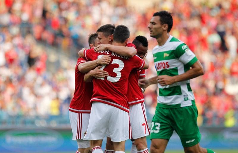Football. PKO BP Ekstraklasa. Wisla Krakow - Lechia Gdansk. 16.08.2015