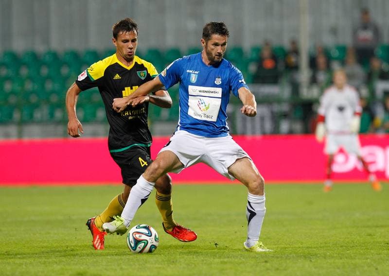 Football. I Liga. GKS Katowice - Sandecja Nowy Sacz. 11.09.2015
