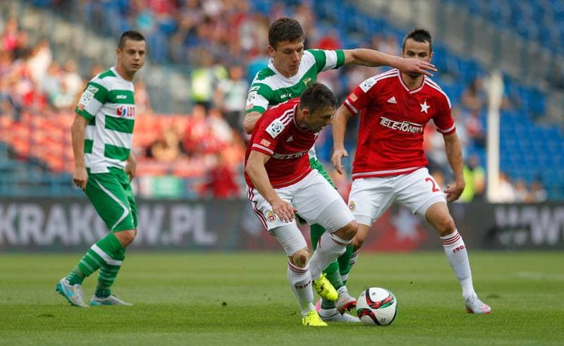 Football. PKO BP Ekstraklasa. Wisla Krakow - Lechia Gdansk. 16.08.2015