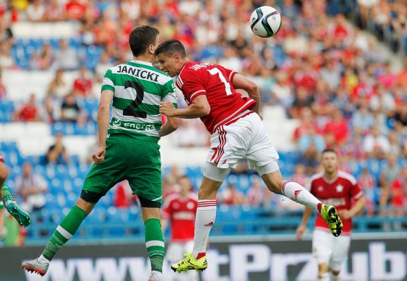 Football. PKO BP Ekstraklasa. Wisla Krakow - Lechia Gdansk. 16.08.2015