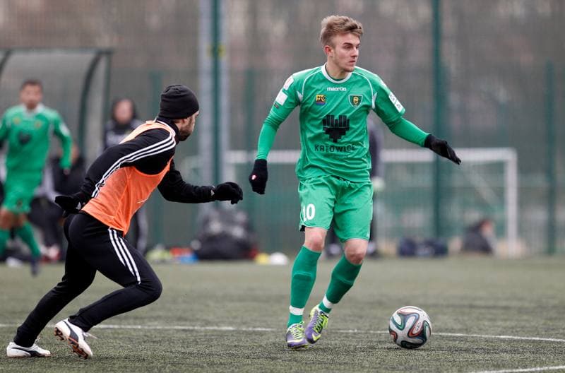 Football. Polish First League. GKS Belchatow - GKS Katowice. 05.09.2015