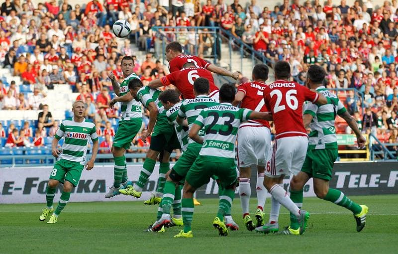 Football. PKO BP Ekstraklasa. Wisla Krakow - Lechia Gdansk. 16.08.2015
