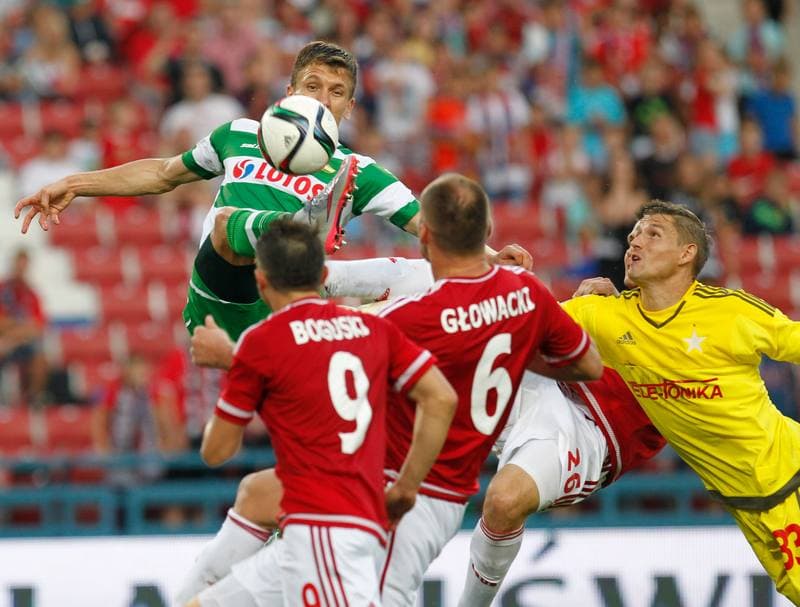 Football. PKO BP Ekstraklasa. Wisla Krakow - Lechia Gdansk. 16.08.2015