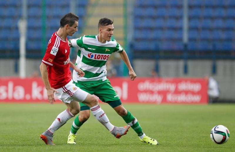 Football. PKO BP Ekstraklasa. Wisla Krakow - Lechia Gdansk. 16.08.2015