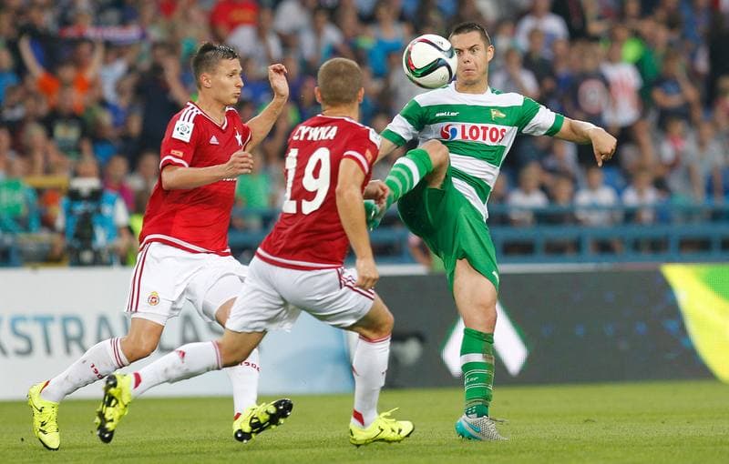 Football. PKO BP Ekstraklasa. Wisla Krakow - Lechia Gdansk. 16.08.2015