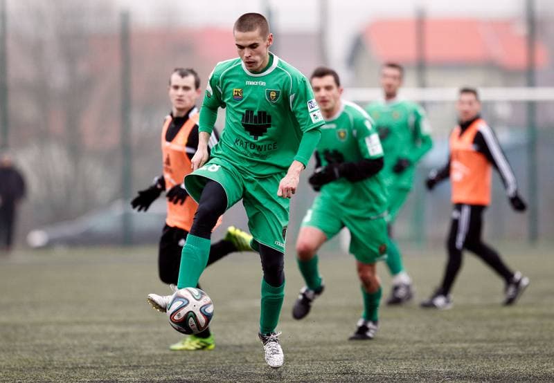 Football. Polish First League. GKS Belchatow - GKS Katowice. 05.09.2015