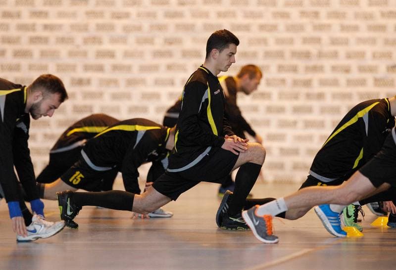 Football. GKS Katowice. Training. 28.05.2015
