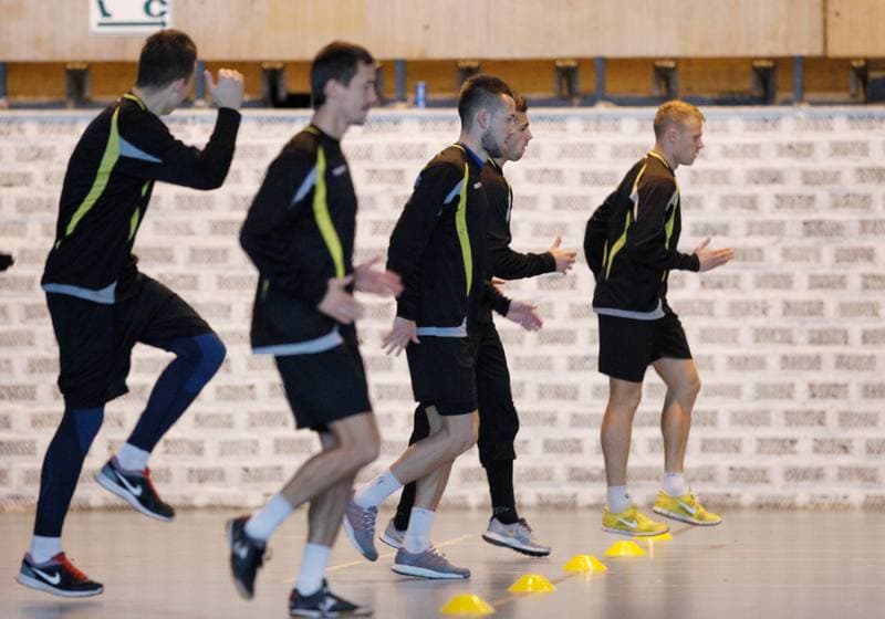 Football. GKS Katowice. Training. 28.05.2015