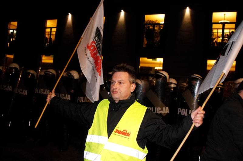 Manifestacja w Obronie Kopaln. Zabrze. 17.01.2015