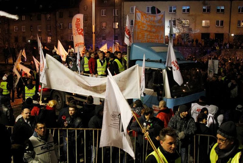 Manifestacja w Obronie Kopaln. Zabrze. 17.01.2015