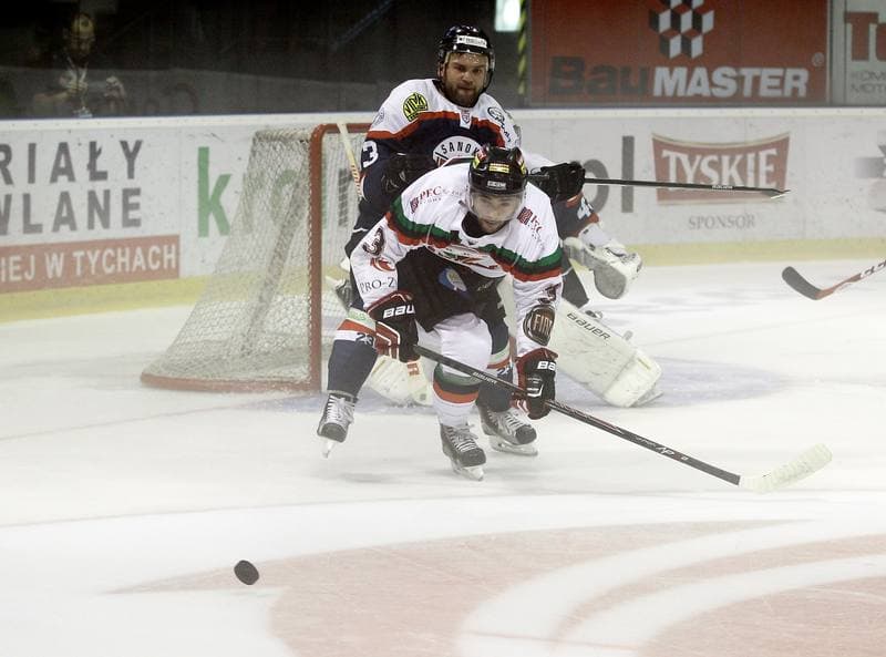 Ice Hockey. Polska Hokej Liga. GKS Tychy - Ciarko STS Sanok. 15.09.2015
