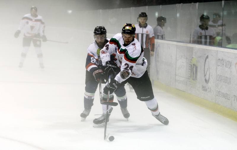 Ice Hockey. Polska Hokej Liga. GKS Tychy - Ciarko STS Sanok. 15.09.2015