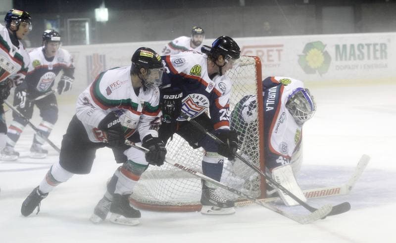 Ice Hockey. Polska Hokej Liga. GKS Tychy - Ciarko STS Sanok. 15.09.2015