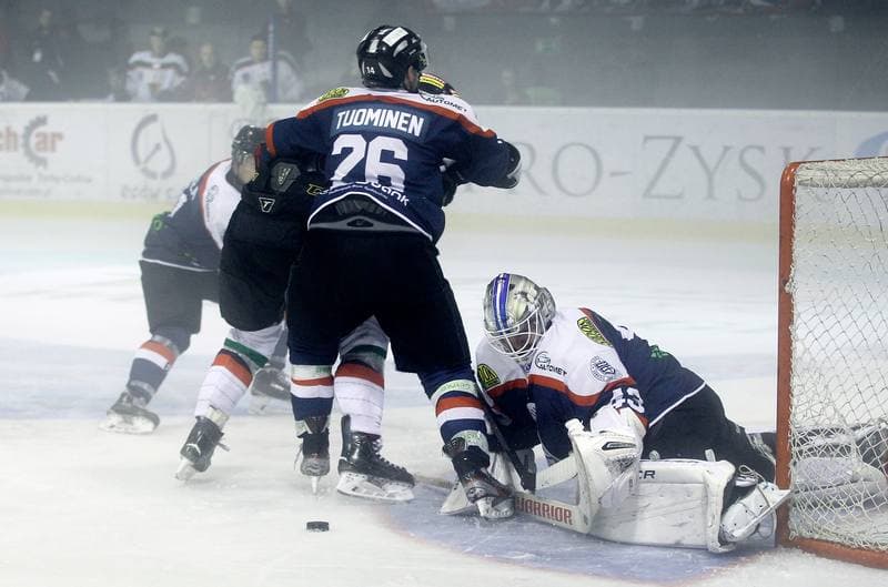 Ice Hockey. Polska Hokej Liga. GKS Tychy - Ciarko STS Sanok. 15.09.2015