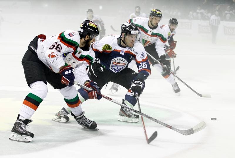 Ice Hockey. Polska Hokej Liga. GKS Tychy - Ciarko STS Sanok. 15.09.2015