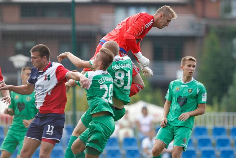 Football. IV Liga. GKS II Katowice - Sarmacja Bedzin. 23.08.2015