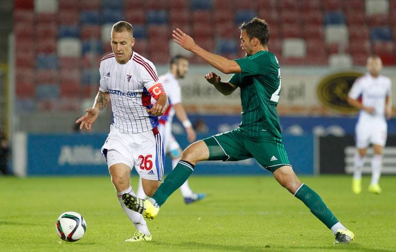 Football. PKO BP Ekstraklasa. Gornik Zabrze - Slask Wroclaw. 18.09.2015