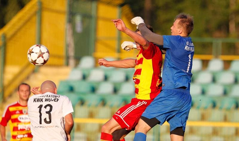 Football. Polish First League. Rozwoj Katowice - Chojniczanka Chojnice. 26.08.2015