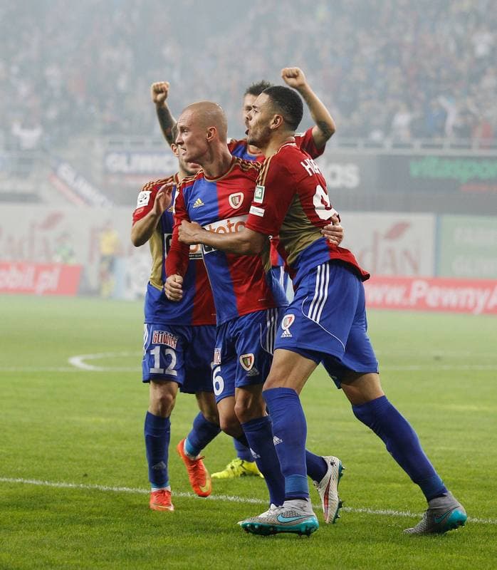 Football. PKO BP Ekstraklasa. Piast Gliwice - Lechia Gdansk. 19.09.2015