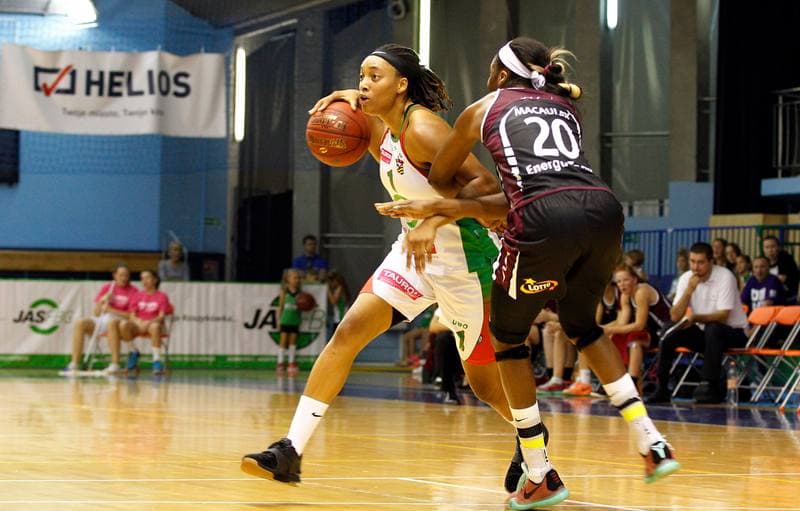 Basketball. Tauron Basket Liga Kobiet. JAS FBG Zaglebie Sosnowiec - Energa Torun. 19.09.2015