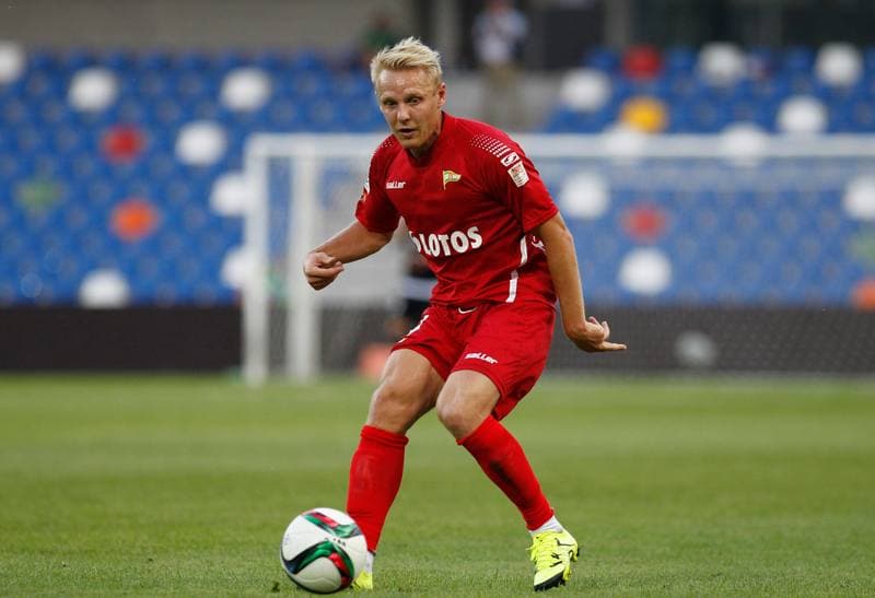 Football. PKO BP Ekstraklasa. Podbeskidzie Bielsko Biala - Lechia Gdansk. 28.08.2015
