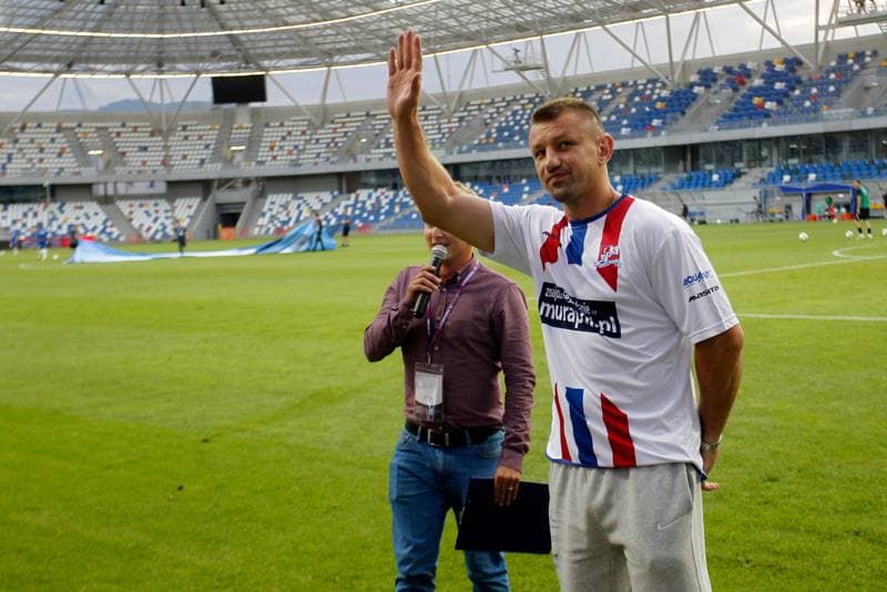 Football. PKO BP Ekstraklasa. Podbeskidzie Bielsko Biala - Lechia Gdansk. 28.08.2015