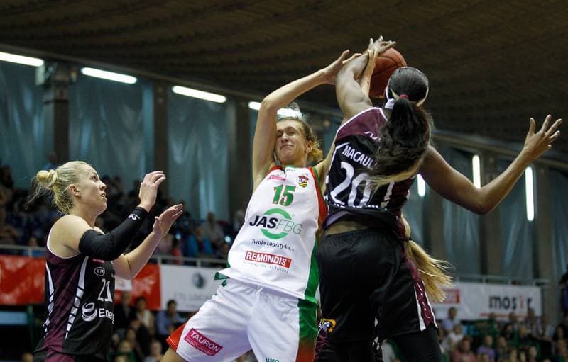 Basketball. Tauron Basket Liga Kobiet. JAS FBG Zaglebie Sosnowiec - Energa Torun. 19.09.2015