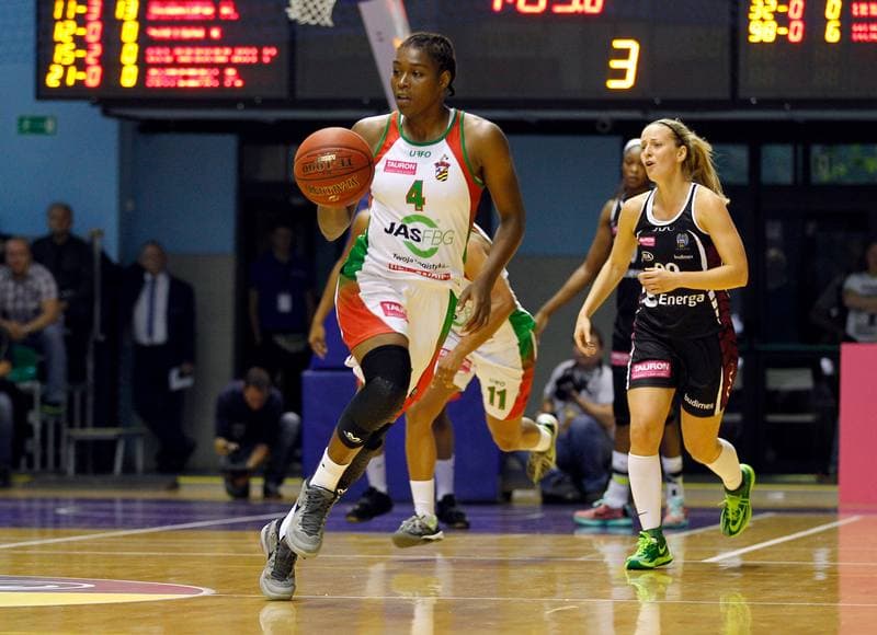 Basketball. Tauron Basket Liga Kobiet. JAS FBG Zaglebie Sosnowiec - Energa Torun. 19.09.2015