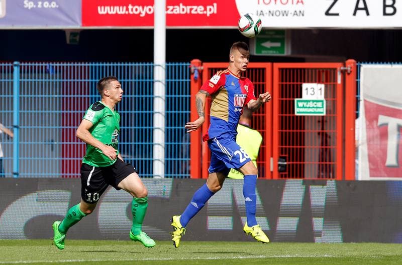 Football. PKO BP Ekstraklasa. Piast Gliwice - Gornik Leczna. 29.08.2015