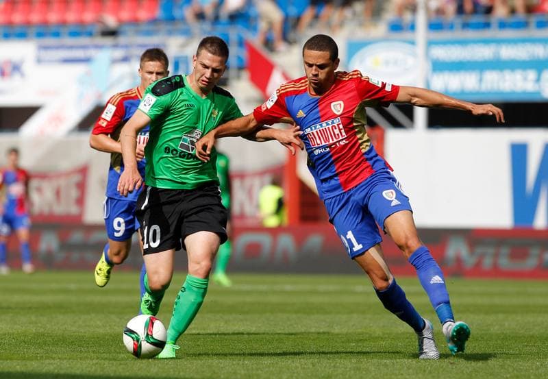 Football. PKO BP Ekstraklasa. Piast Gliwice - Gornik Leczna. 29.08.2015