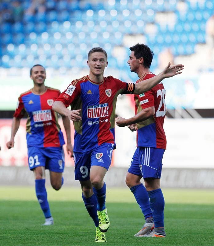 Football. PKO BP Ekstraklasa. Piast Gliwice - Gornik Leczna. 29.08.2015