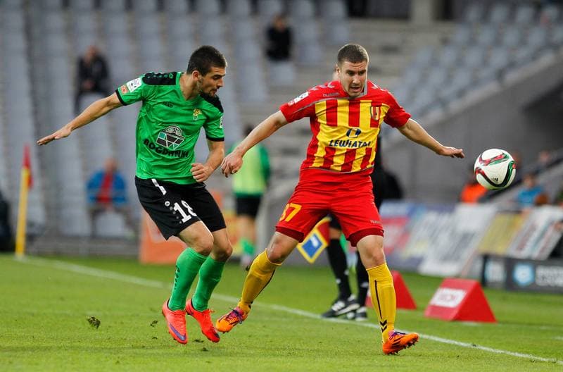 Football. PKO BP Ekstraklasa. Korona Kielce - Gornik Leczna. 21.09.2015