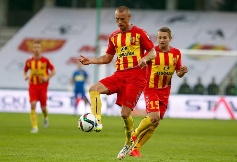 Football. PKO BP Ekstraklasa. Korona Kielce - Gornik Leczna. 21.09.2015