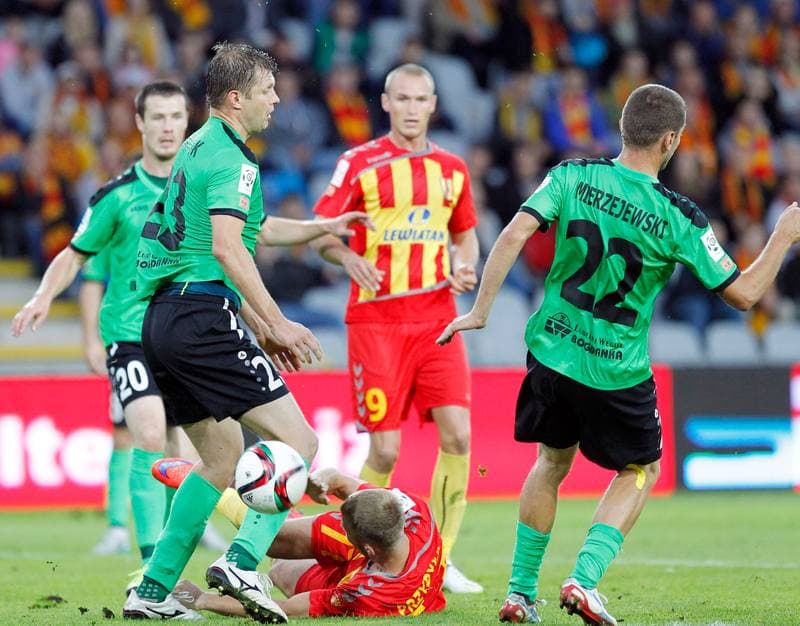 Football. PKO BP Ekstraklasa. Korona Kielce - Gornik Leczna. 21.09.2015