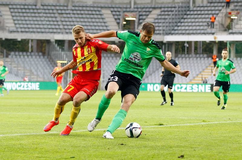 Football. PKO BP Ekstraklasa. Korona Kielce - Gornik Leczna. 21.09.2015
