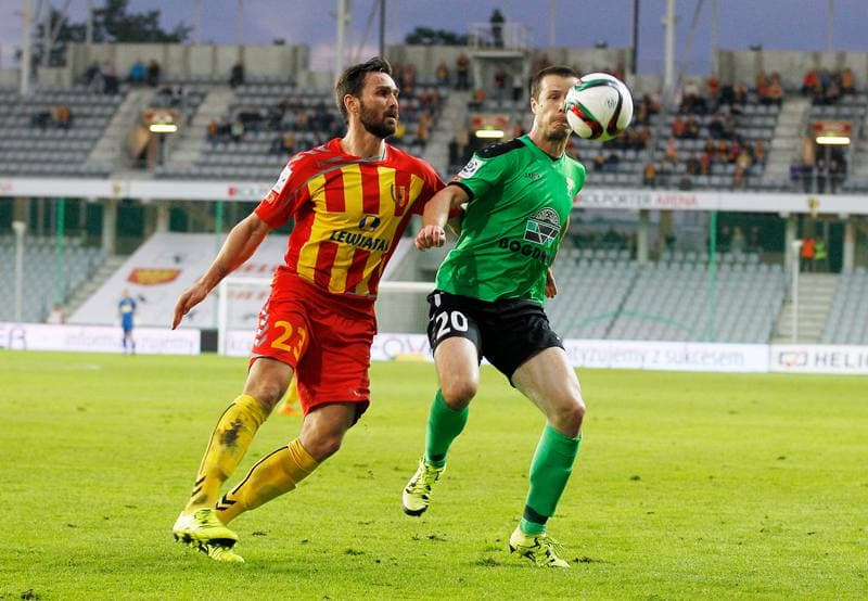 Football. PKO BP Ekstraklasa. Korona Kielce - Gornik Leczna. 21.09.2015