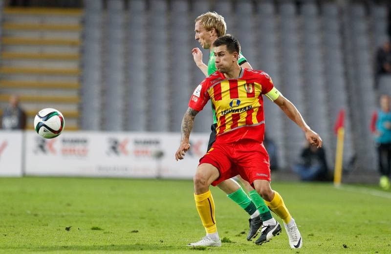 Football. PKO BP Ekstraklasa. Korona Kielce - Gornik Leczna. 21.09.2015
