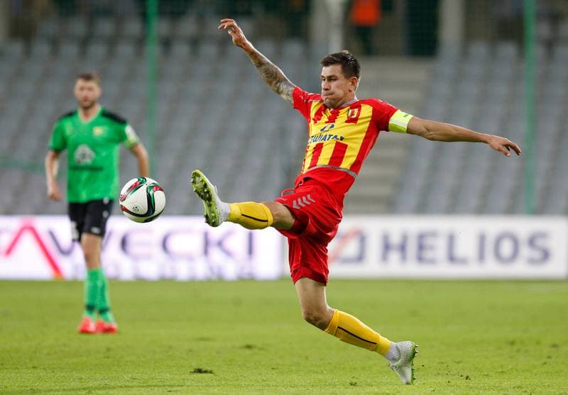 Football. PKO BP Ekstraklasa. Korona Kielce - Gornik Leczna. 21.09.2015