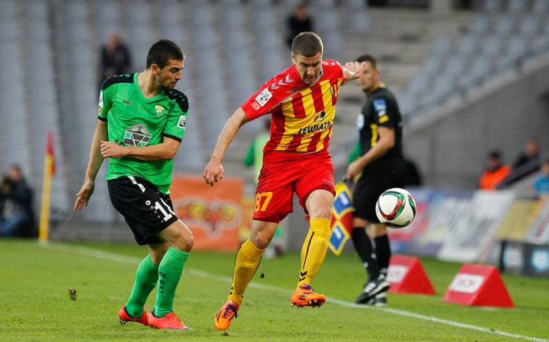 Football. PKO BP Ekstraklasa. Korona Kielce - Gornik Leczna. 21.09.2015